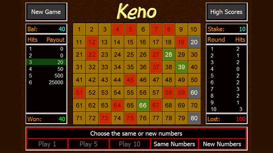 GO Keno screenshot 2