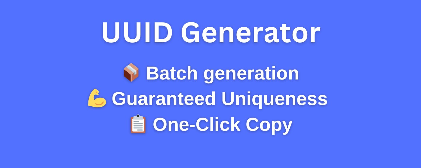 UUID Generator