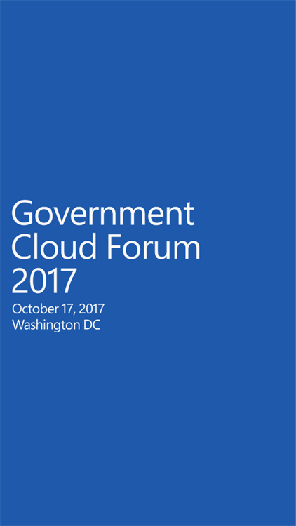 MS Government Cloud Forum 2017 - PC - (Windows)