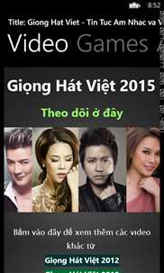 Giong Hat Viet - The Voice Viet Nam screenshot 2