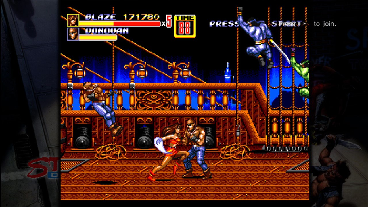 Sega Vintage Collection: Streets of Rage screenshot 2
