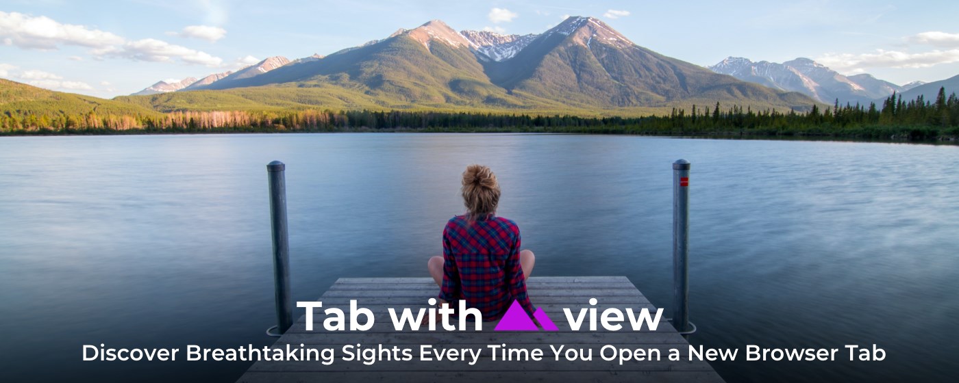 Tab with A view marquee promo image