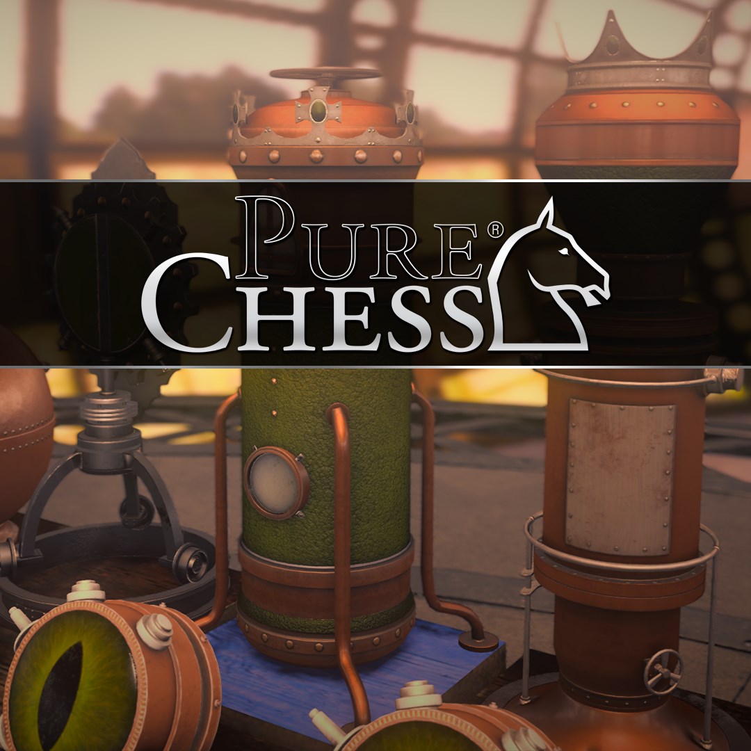 Pacote de jogo steampunk de Pure Chess