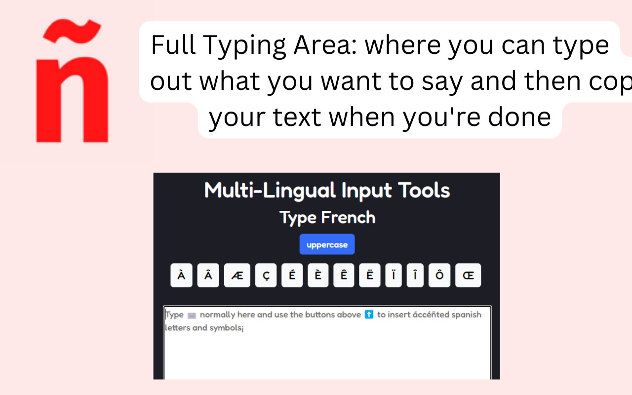 Multi-Lingual Input Tools