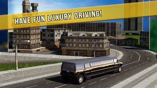 Limo City Driver 3D screenshot 1