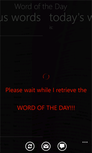 Word of the Day screenshot 1