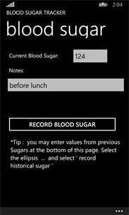 Blood Sugar Tracker screenshot 7