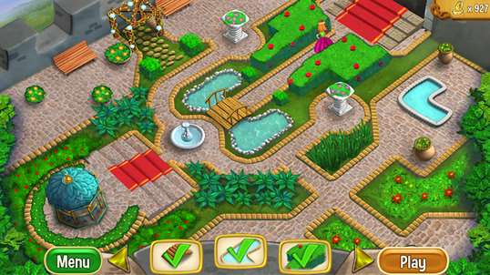 Queen's Garden: A Relaxing Match3 Game with Flowers and Gardening screenshot 2