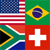 Flags Quiz - Guess Flags Around The World!