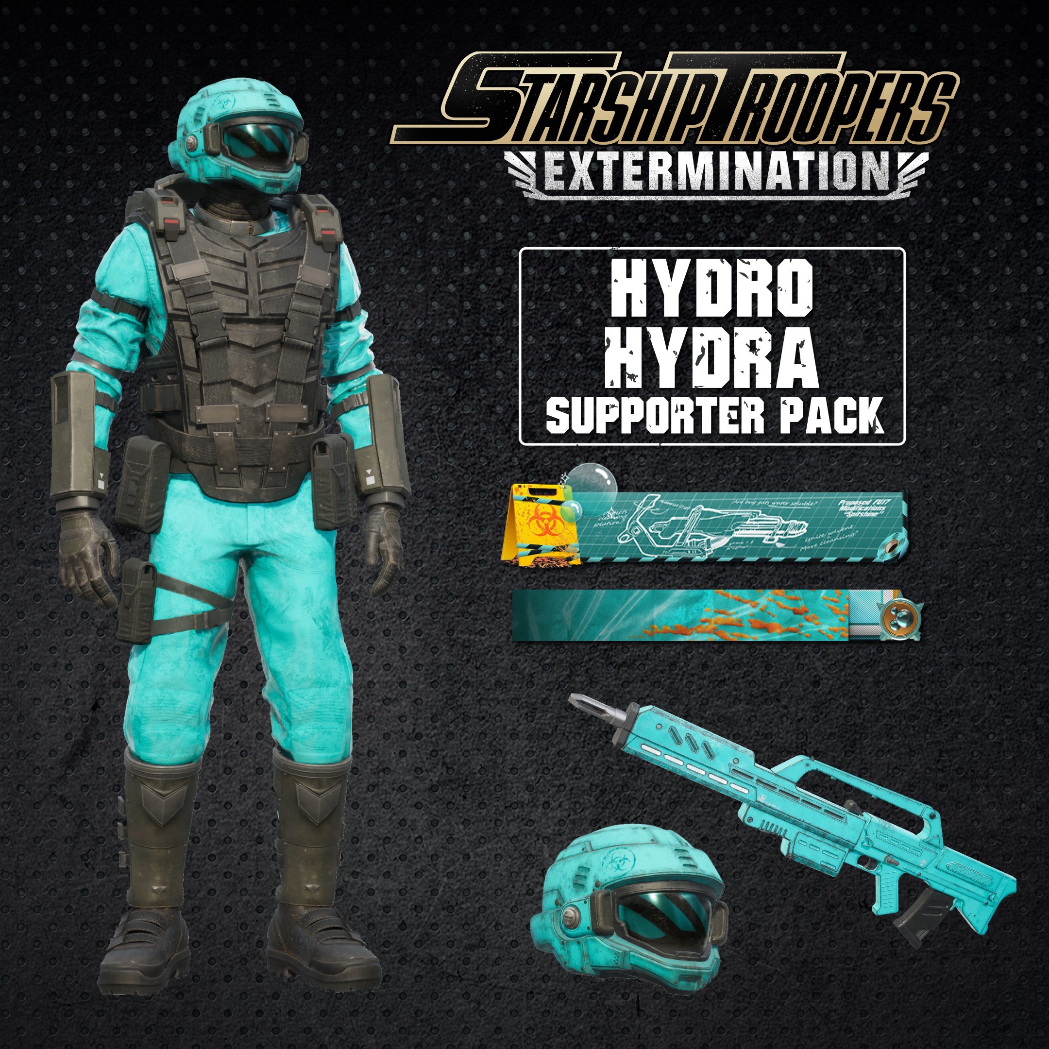 Starship Troopers: Extermination - Hydro Hydra Armor Pack