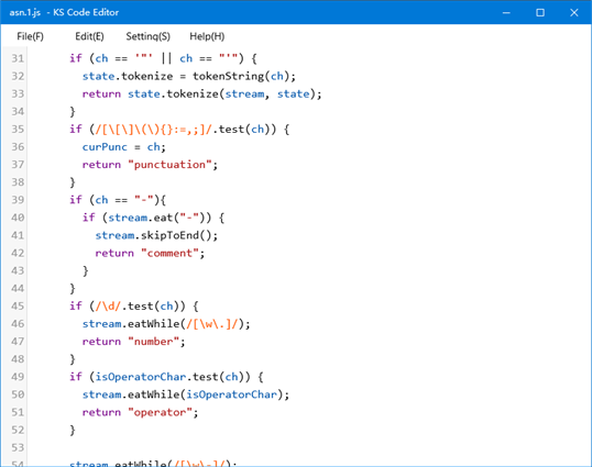 KS Code Editor screenshot 1