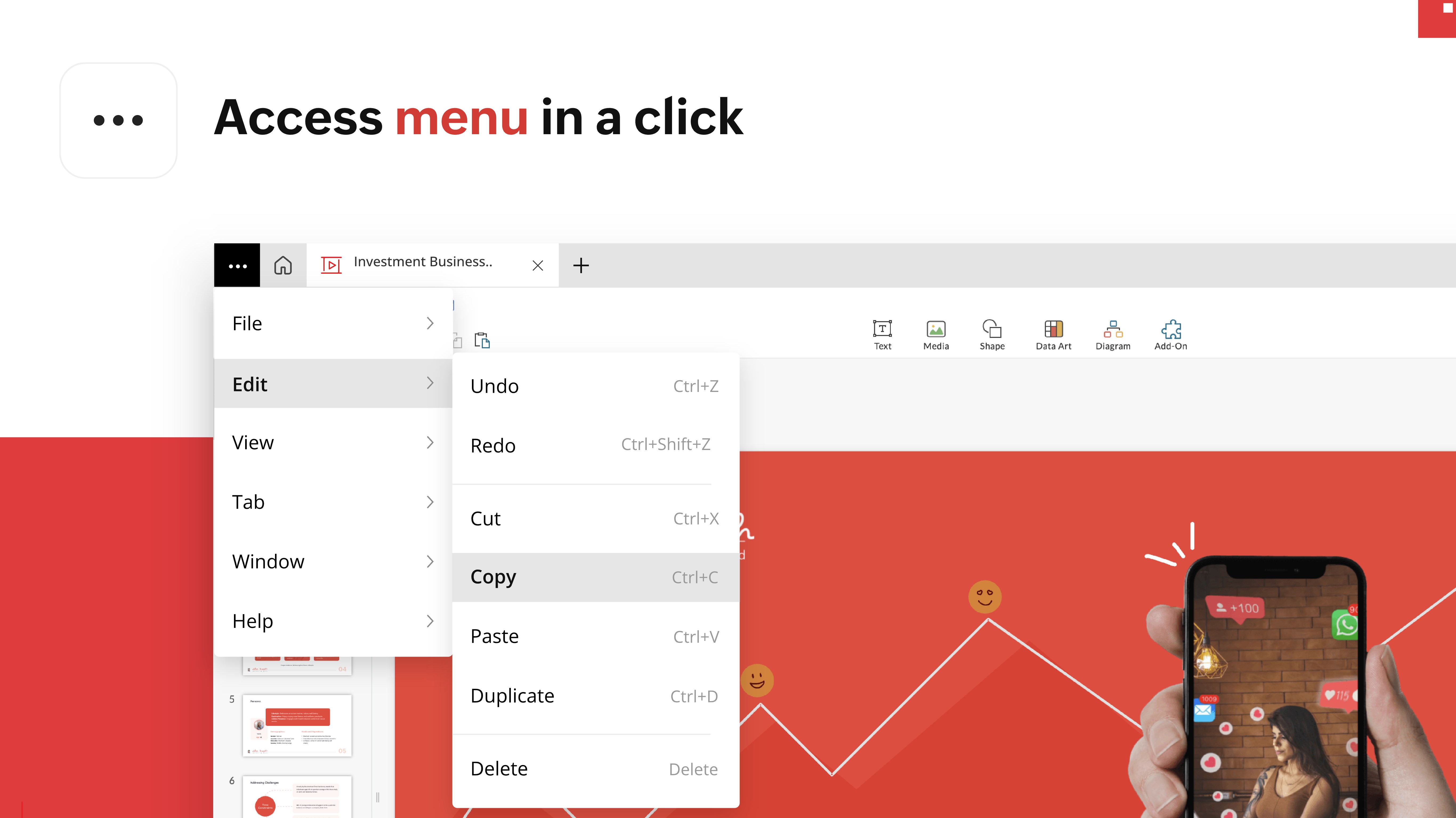 Zoho Show - Presentation Maker screenshot
