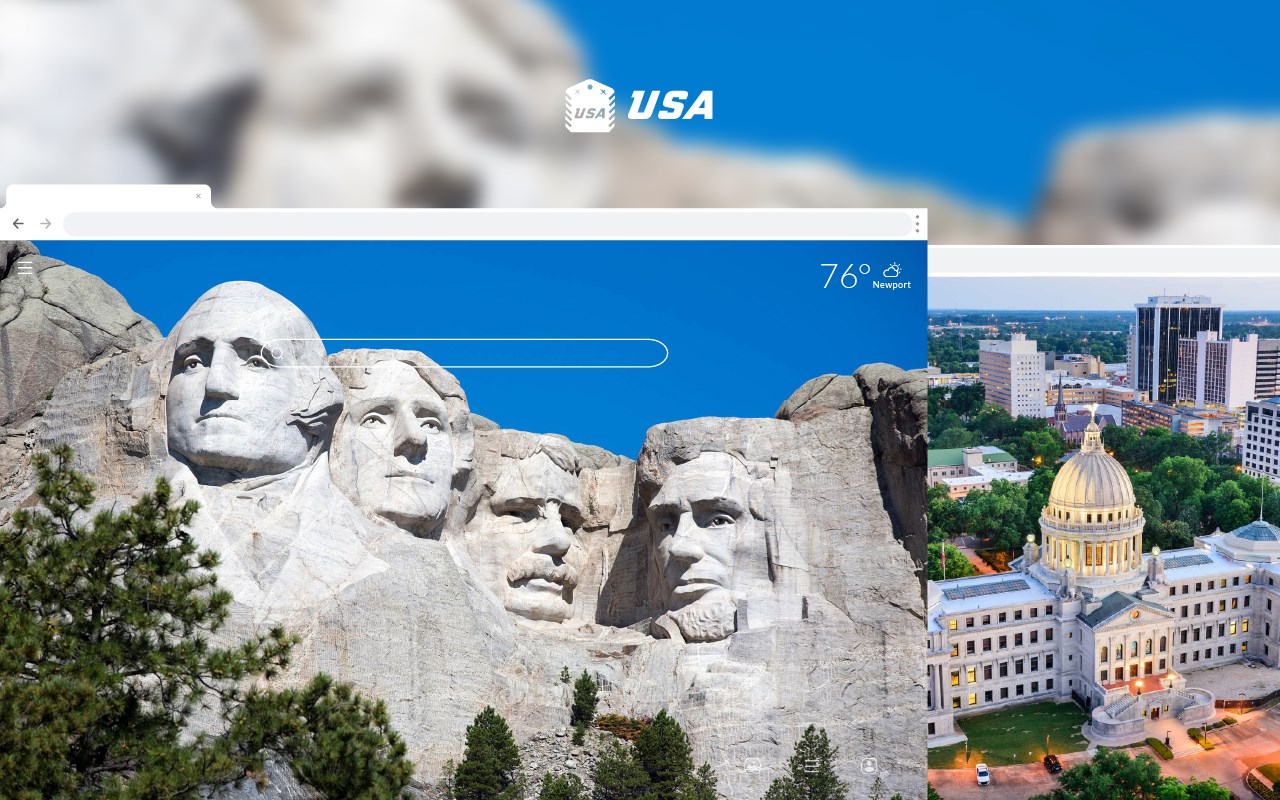 USA HD Wallpapers New Tab Theme