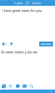 Kurdish Translator screenshot 1