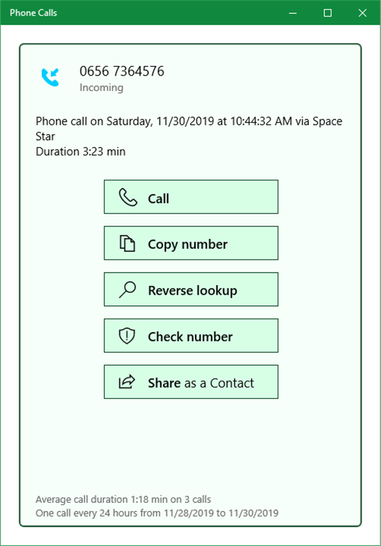 #3. Phone Calls (Windows) di: Softikus Worx