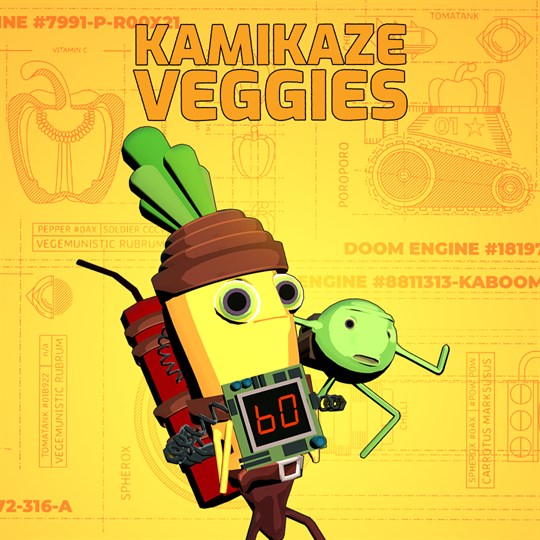 Kamikaze Veggies for xbox
