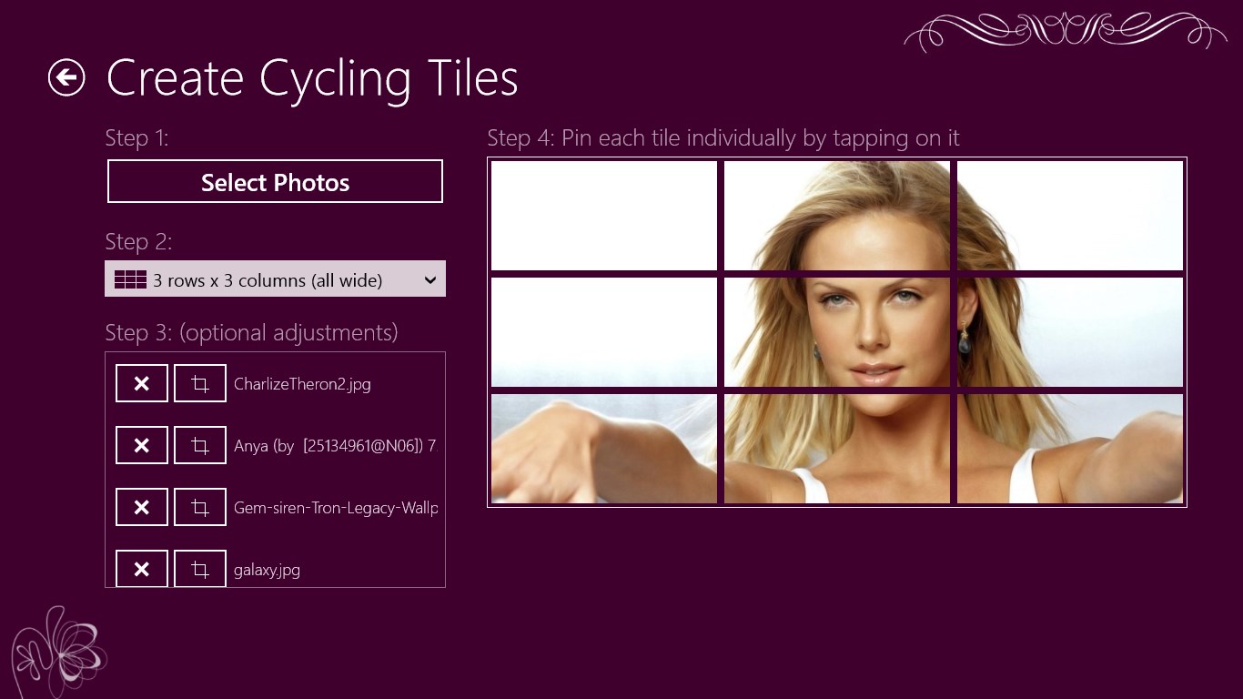 Custom Tiles Maker for Windows 10