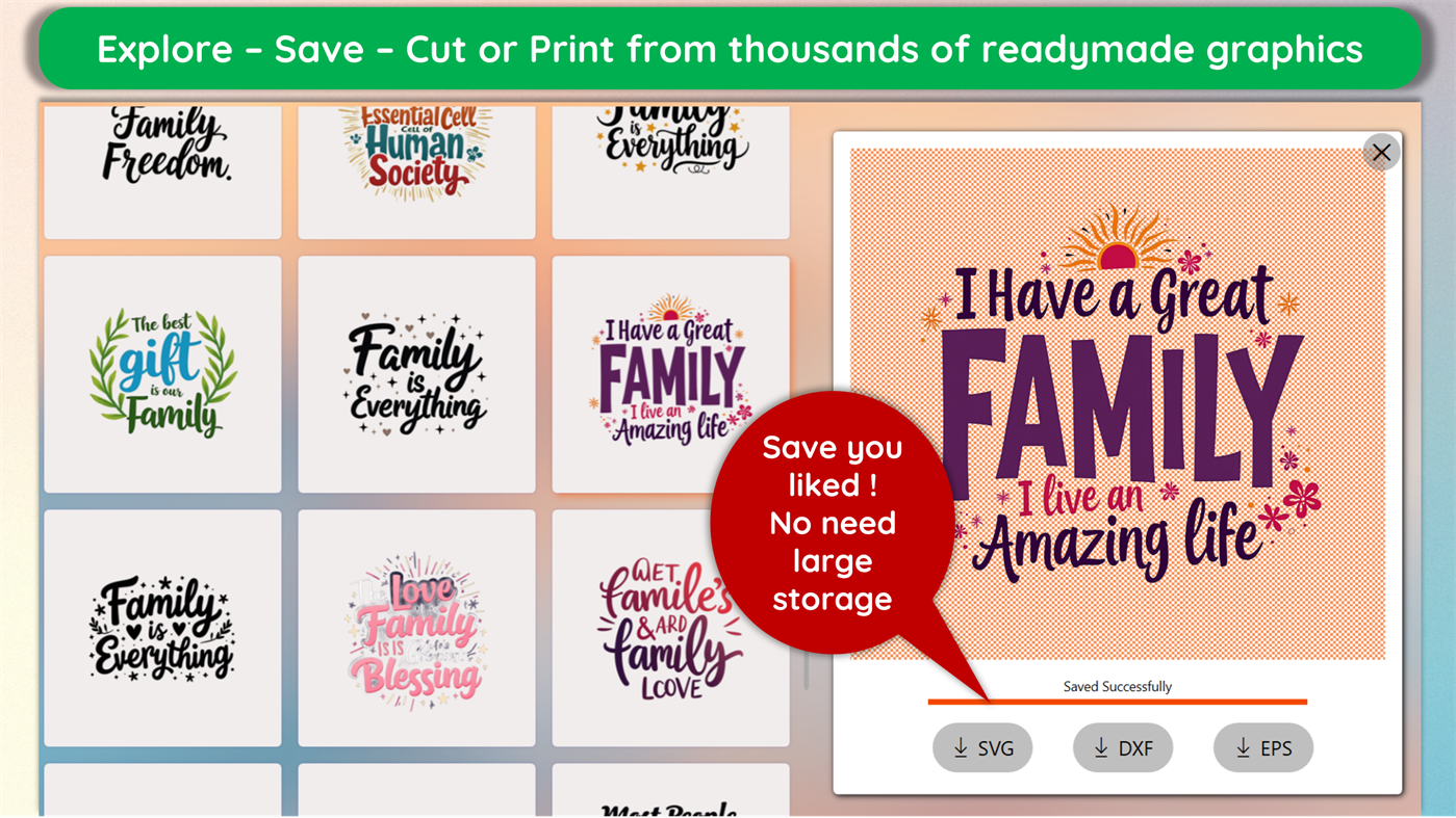 #4. Design SVG Space Projects: Maker & Print, Cut (Windows) 由: rpsapps