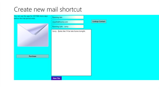 Send New Mail screenshot 2