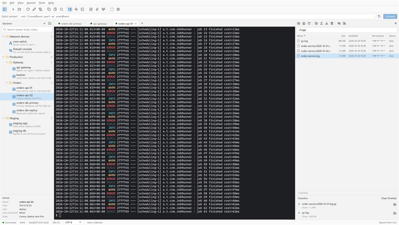 #2. Beaver Shell (Windows) Av: mindigest