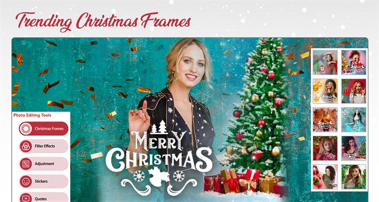 Merry Christmas Picture Wallpaper & Photo Frames - PC - (Windows)