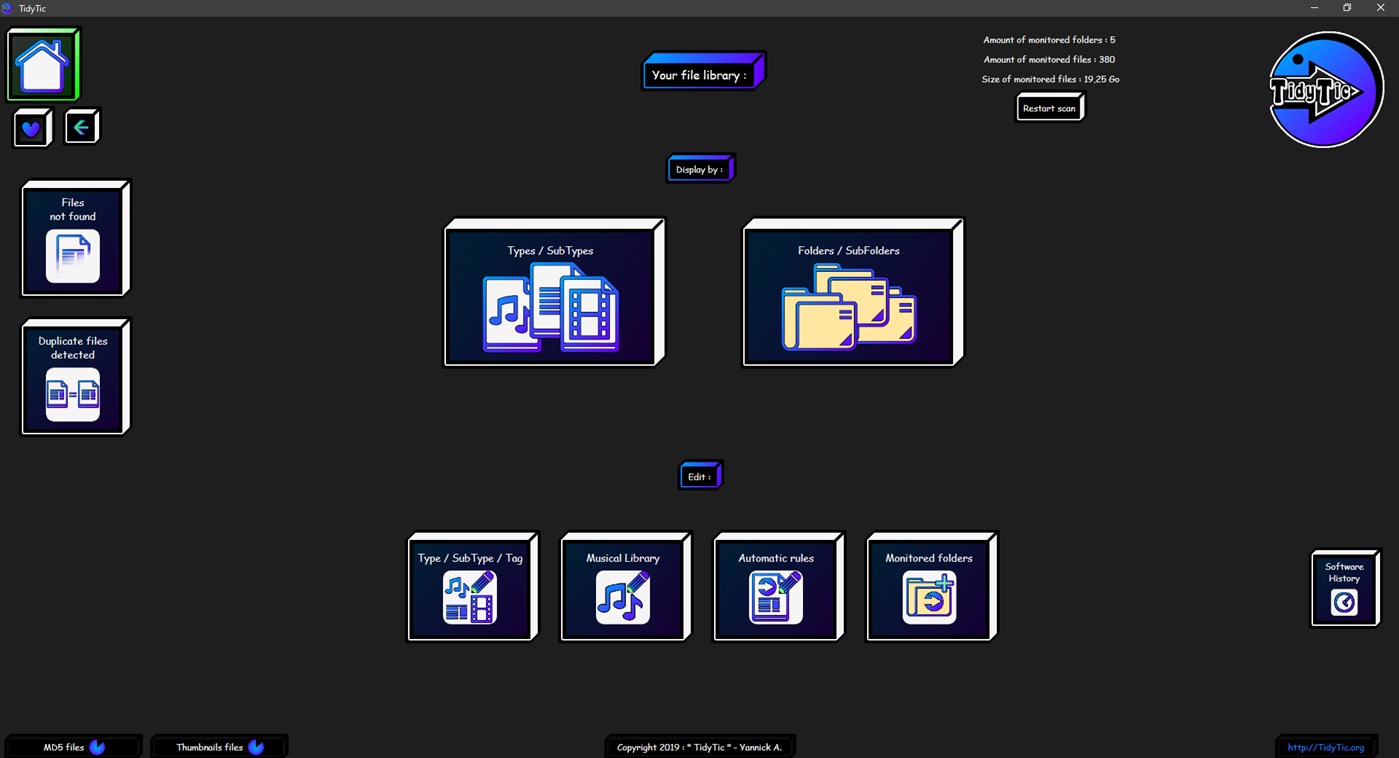 #1. TidyTic (Windows) Podle: ALAUX Yannick - TidyTic