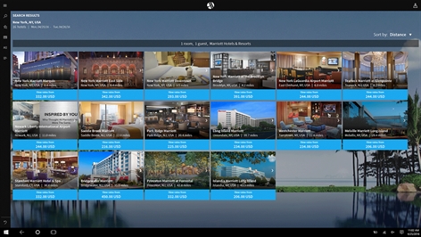 Marriott International Screenshot