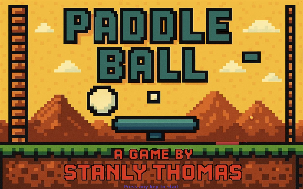 #1. Retro Paddle Ball (Windows) Által: Stanly Thomas