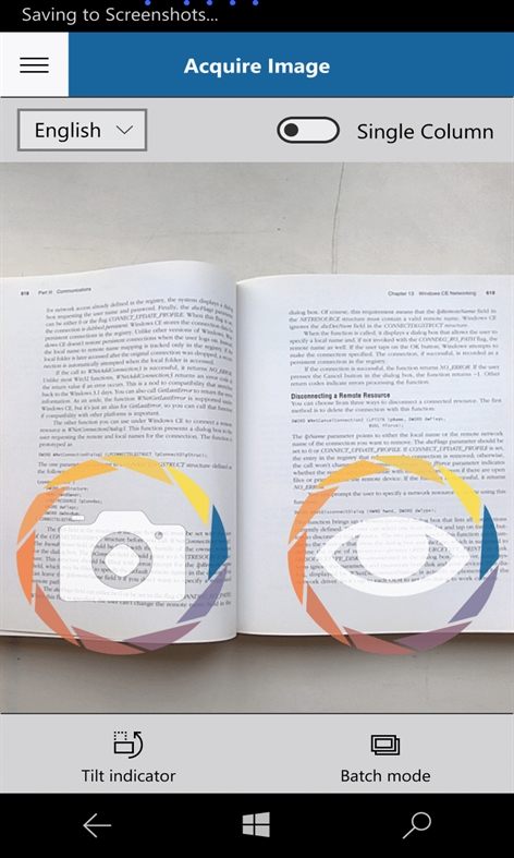 KNFB Reader Screenshot