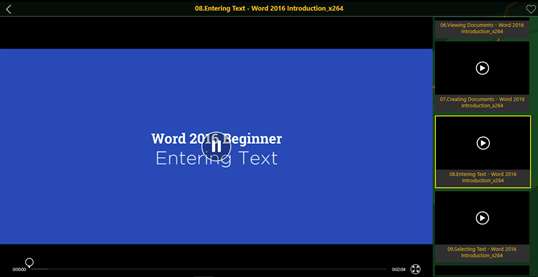 Learning Path Word 2016 screenshot 2