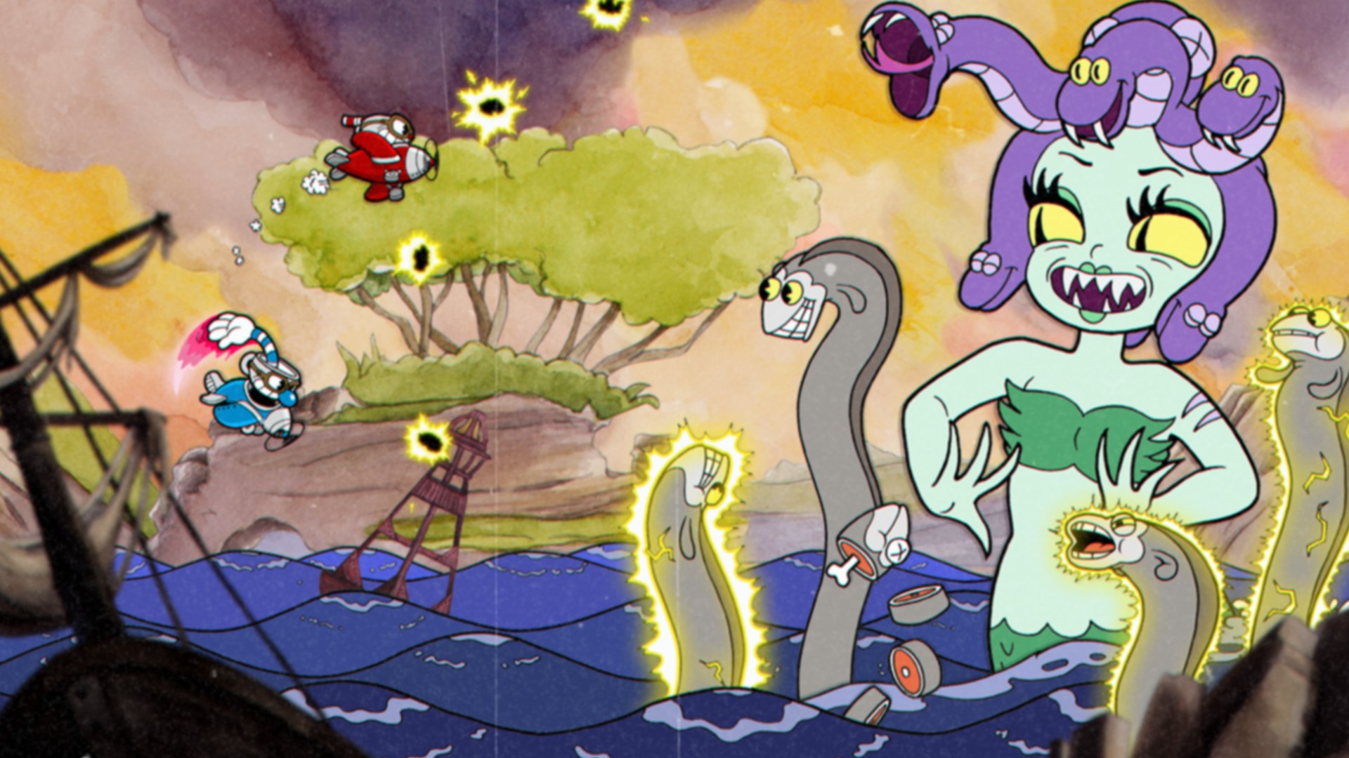 Cuphead & The Delicious Last Course Bundle EU V2 Steam Altergift