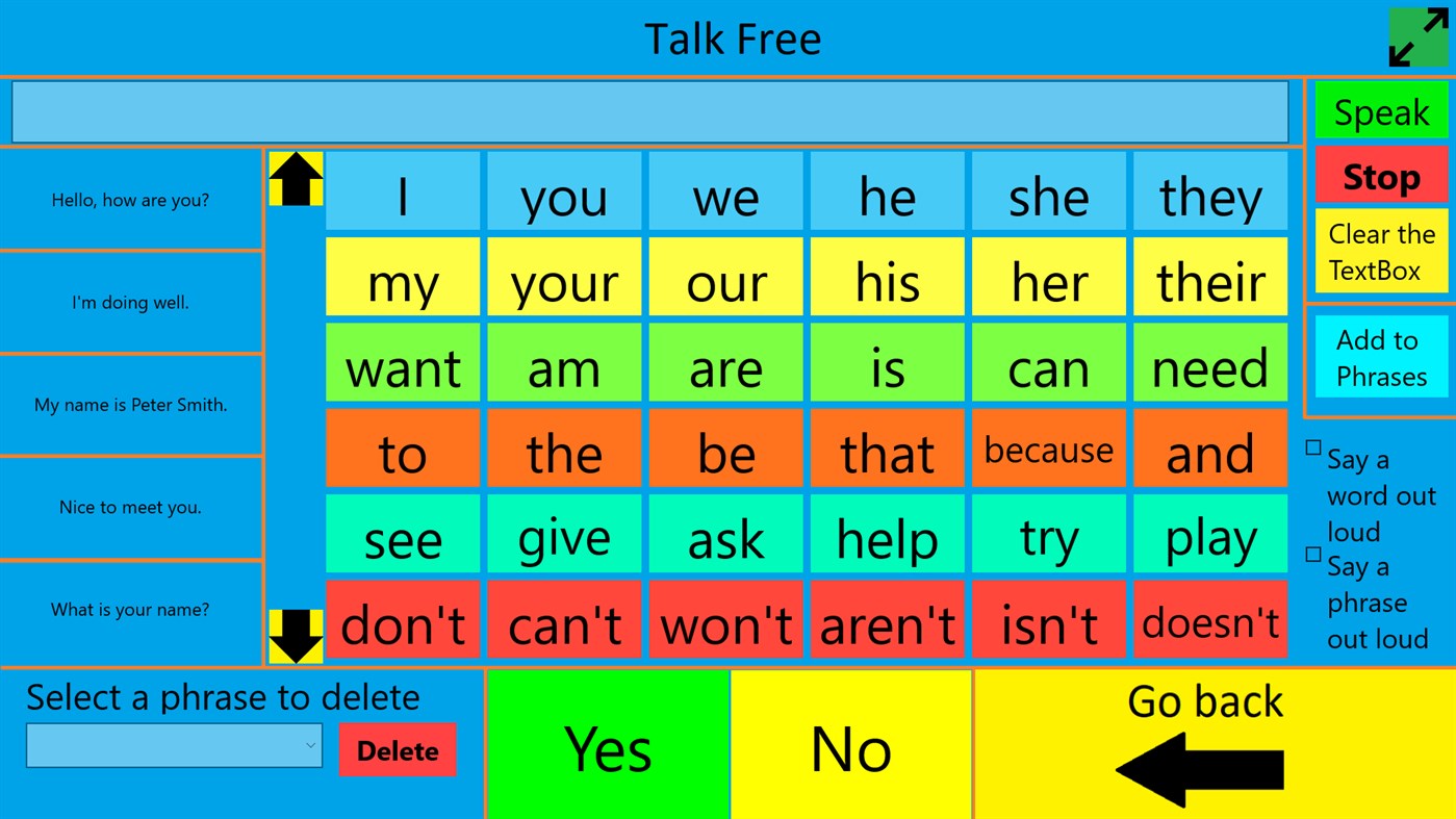 #4. Talking Out Loud for Everyone (Windows) Przez: JP's Helping Hand