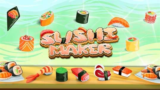 Sushi Maker - Fun Cooking Game for Kids screenshot 1