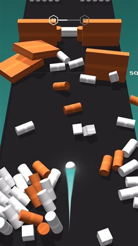 #6. Color Bump Road - 3d Balls Rush (Windows) By: Kids Fun Puzzle Games