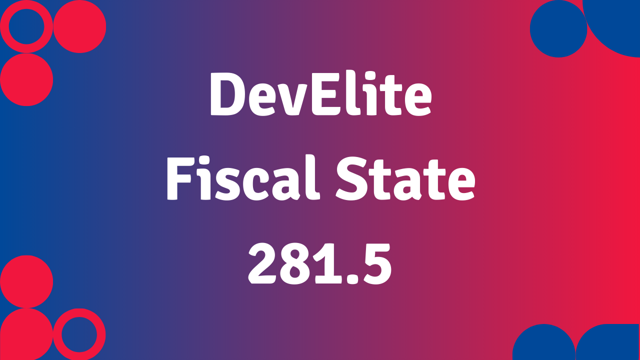 Snapshot 1 of Belgian Fiscal State 281.50