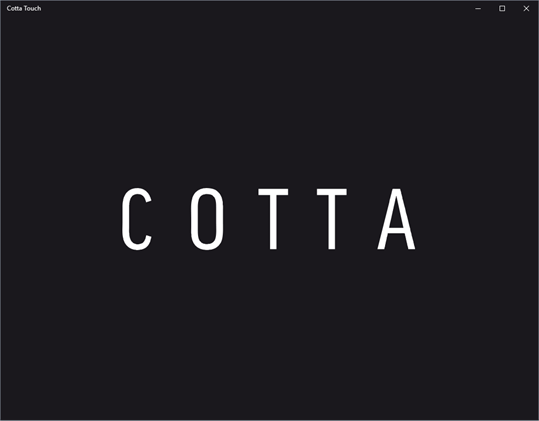 Cotta touch screenshot 1