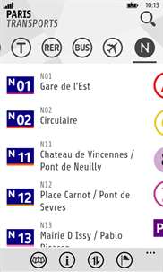 Paris Transports horaires screenshot 3