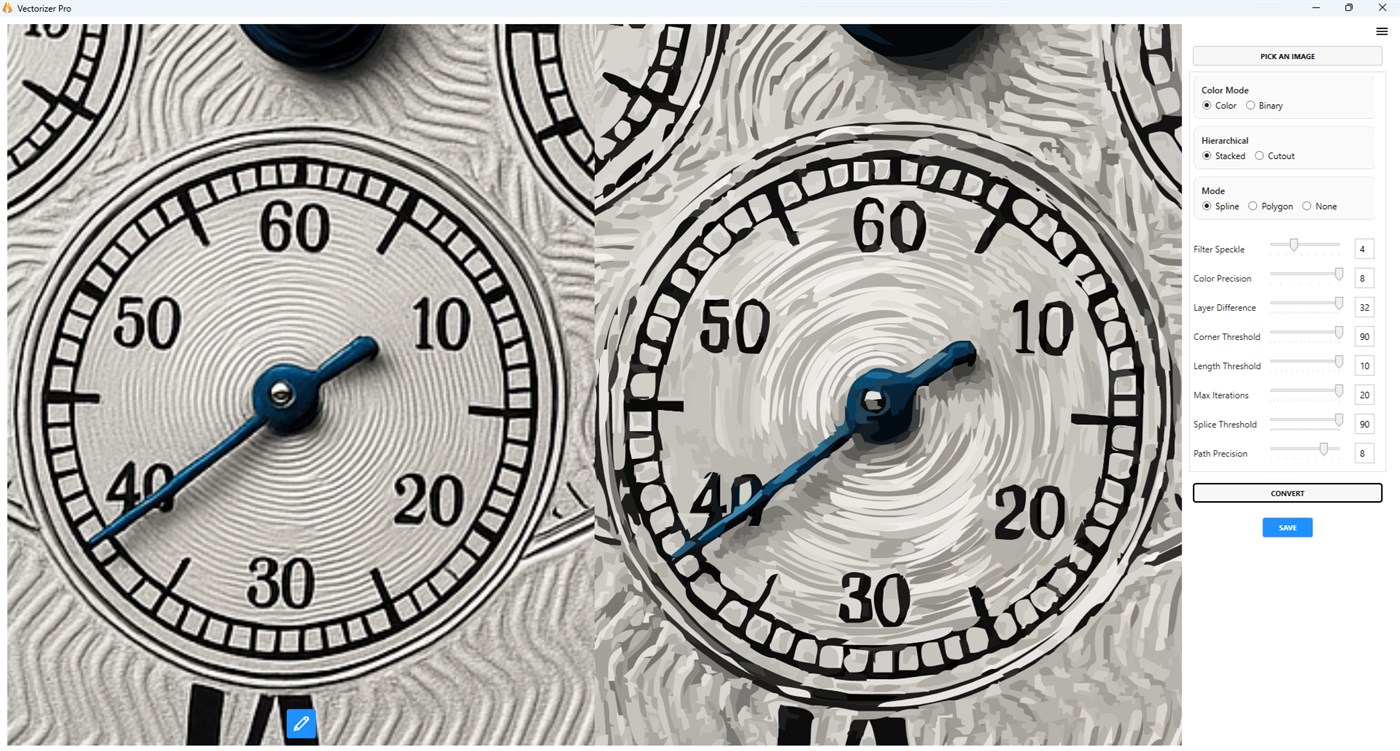 Vectorizer Pro screenshot 1