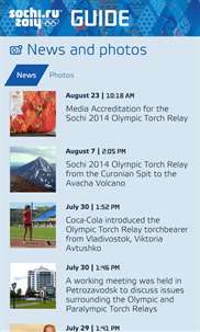 Sochi 2014 Guide screenshot 2