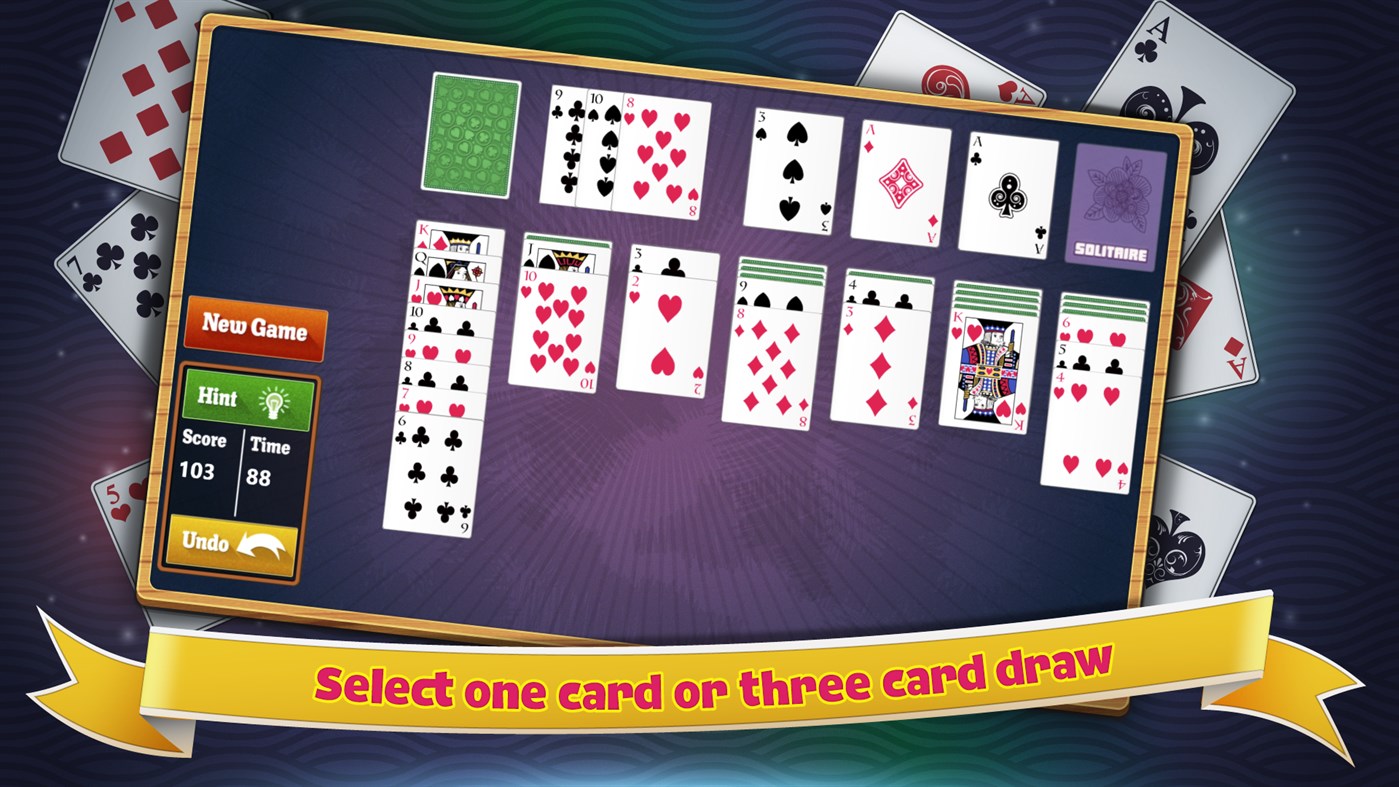 #2. Simple Solitaire (Windows) Bởi: Random Salad Games LLC