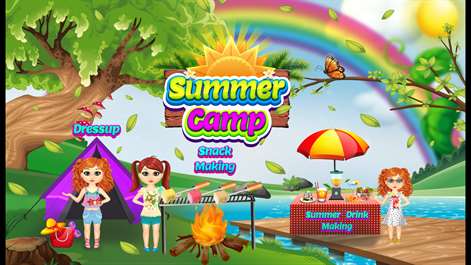 Kids Summer Camp Party Dress up Screenshots 2