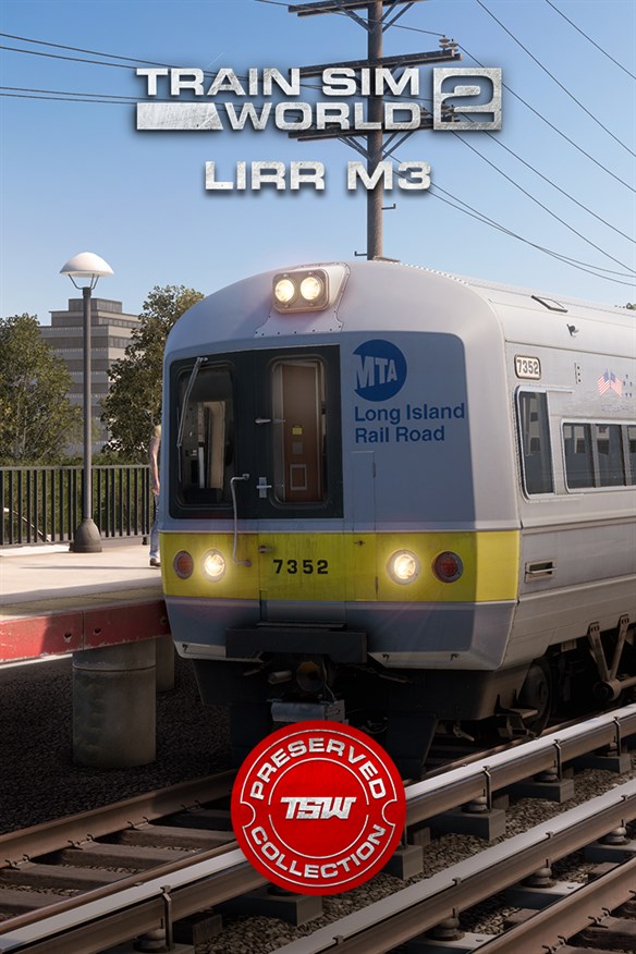 Train Sim World 2: LIRR M3 EMU Xbox Series X|S and Xbox One cover art