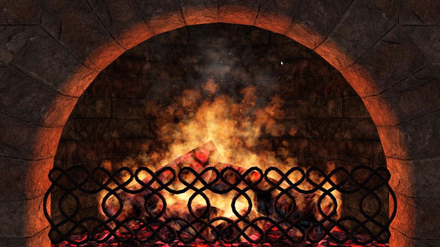 #4. Realistic Fireplace (Windows) 由: Gelios Software