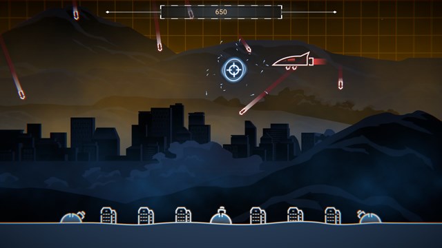 Missile Command: Recharged screenshot 1