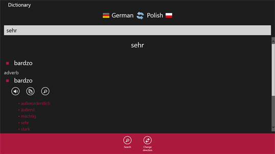 German - Polish screenshot 1