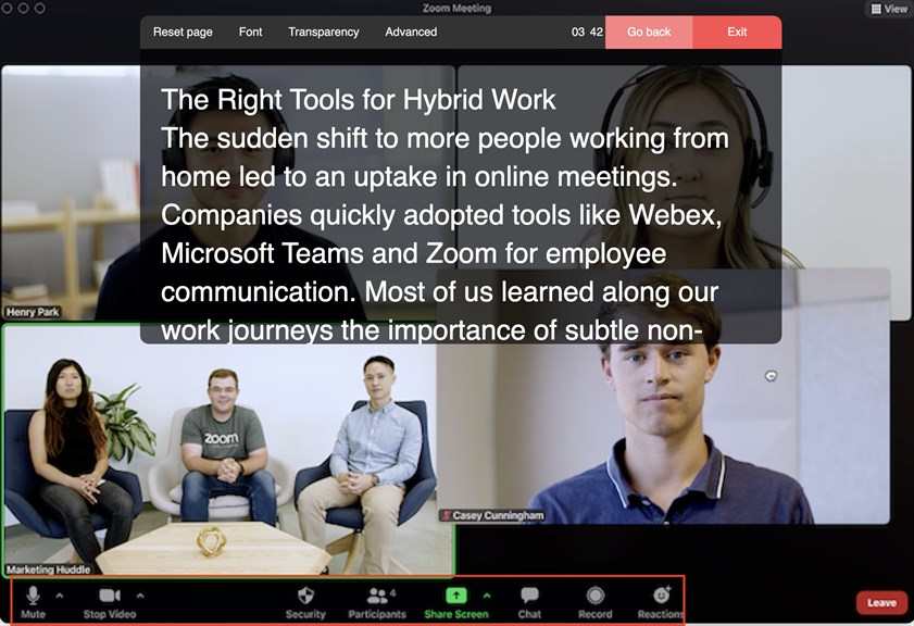 Virtual teleprompter Free_5