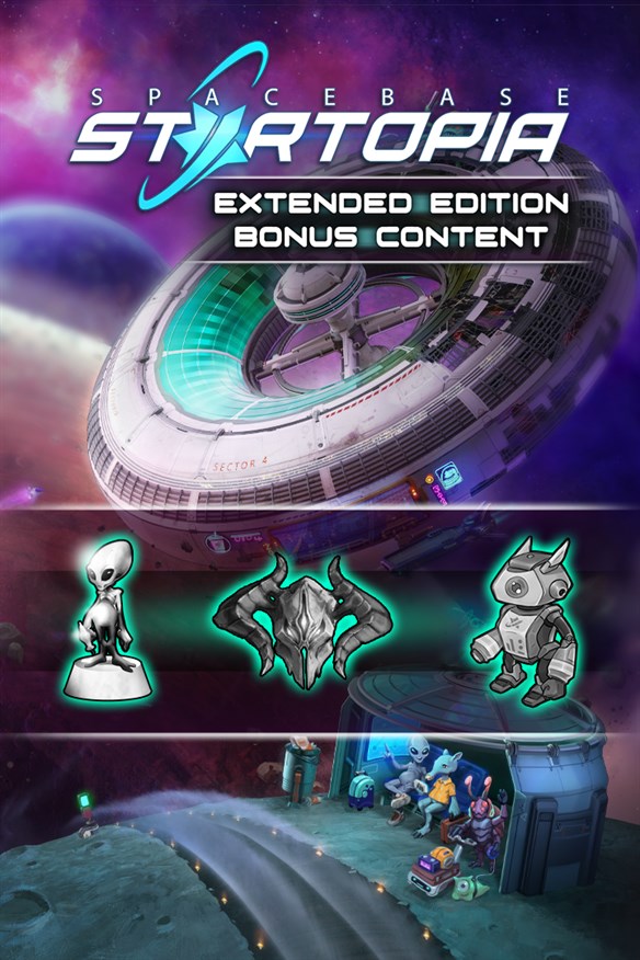 Spacebase Startopia - Extended Edition Bonus Content Xbox Series X|S and Xbox One cover art