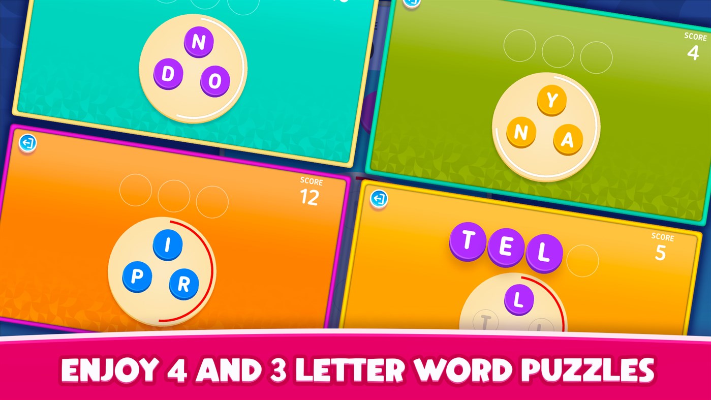#1. Word Connect: Four Letters (Windows) 由: Card Guru Game Studio