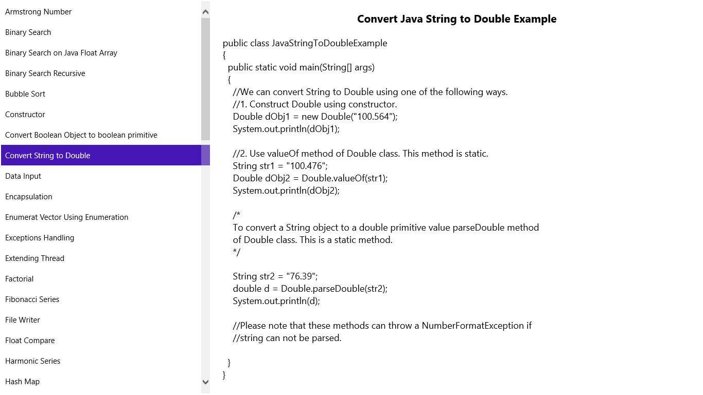Valueof java. Valueof java