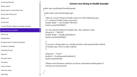 Java Programs screenshot 2